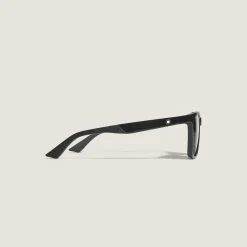 Rectangular Sunglasses with Injected Black Coloured Frame