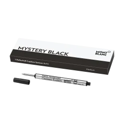 1 Rollerball Capless Refill, Mystery Black - Medium
