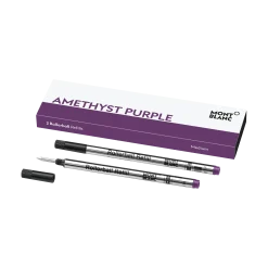 2 Rollerball Refills, Amethyst Purple - Medium