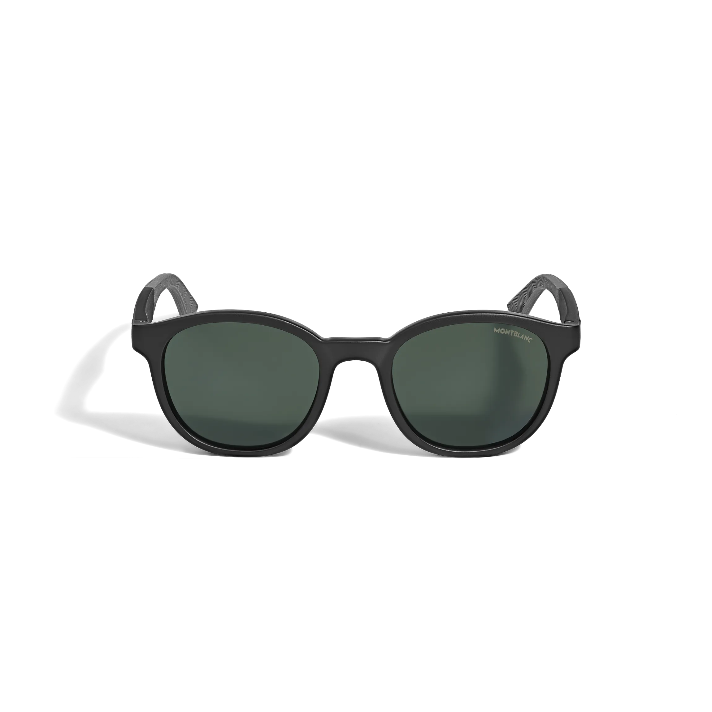 Round Sunglasses with Black Coloured Injected Frame