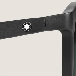 Round Sunglasses with Black Coloured Injected Frame
