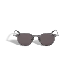 Round Sunglasses with Grey Injection Frame