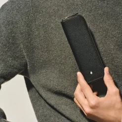 Sartorial 1 pen pouch with zip
