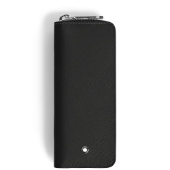 Sartorial 2 pen pouch with zip