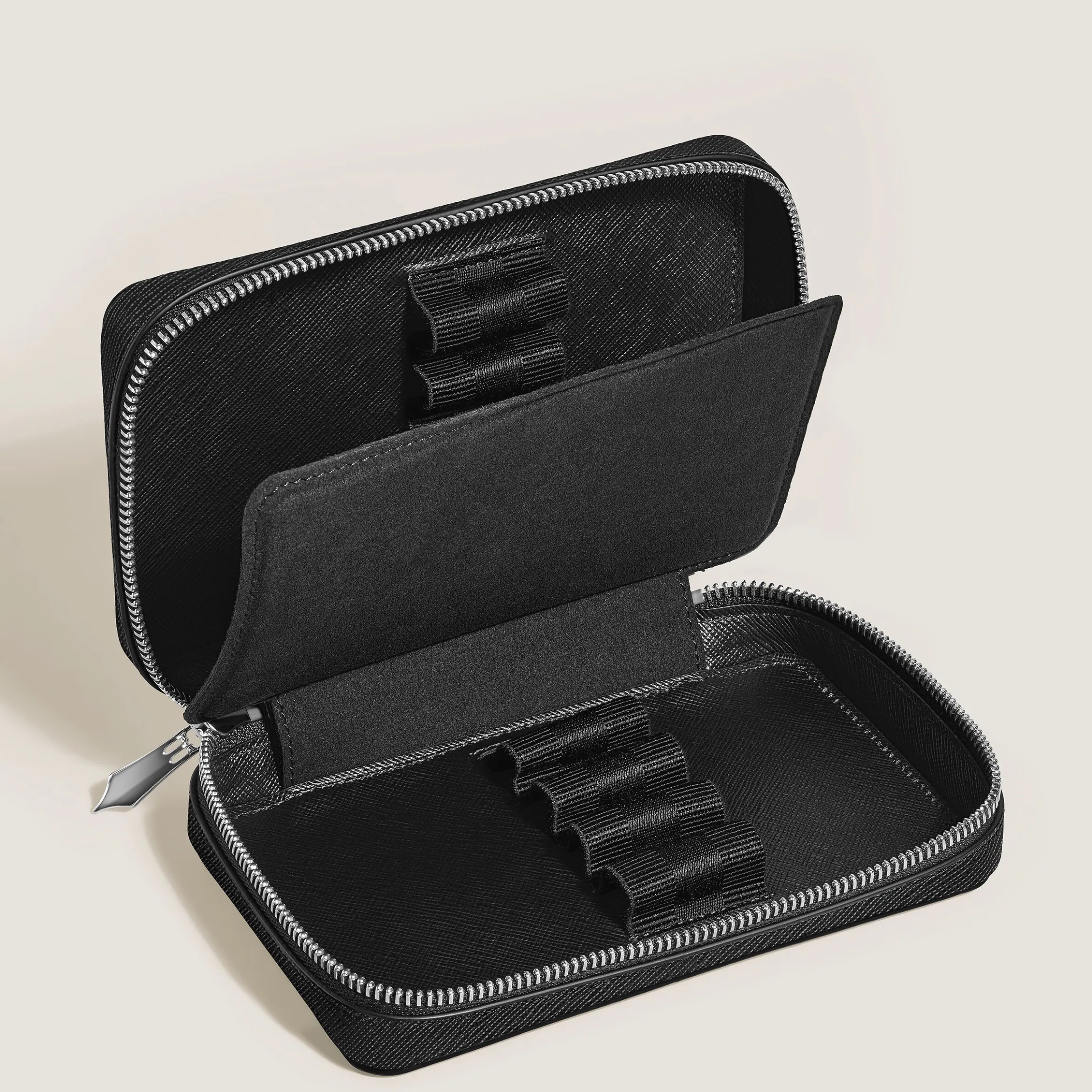 Sartorial 8 pen pouch with zip
