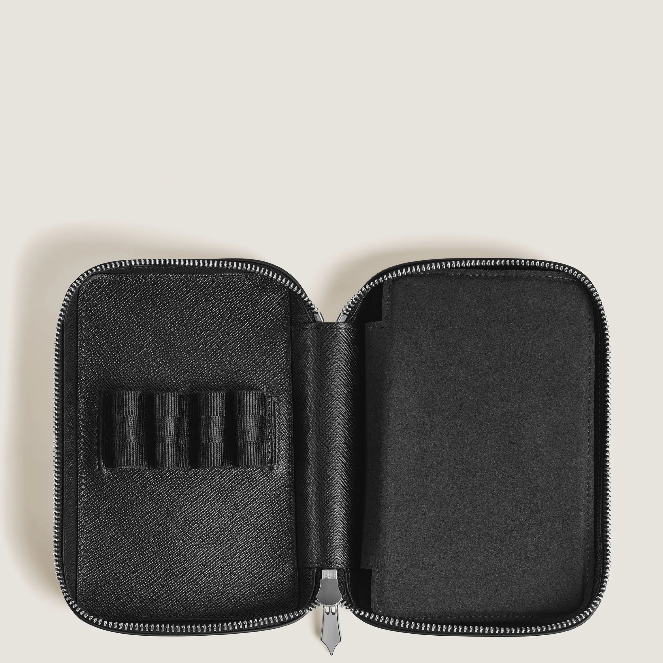 Sartorial 8 pen pouch with zip