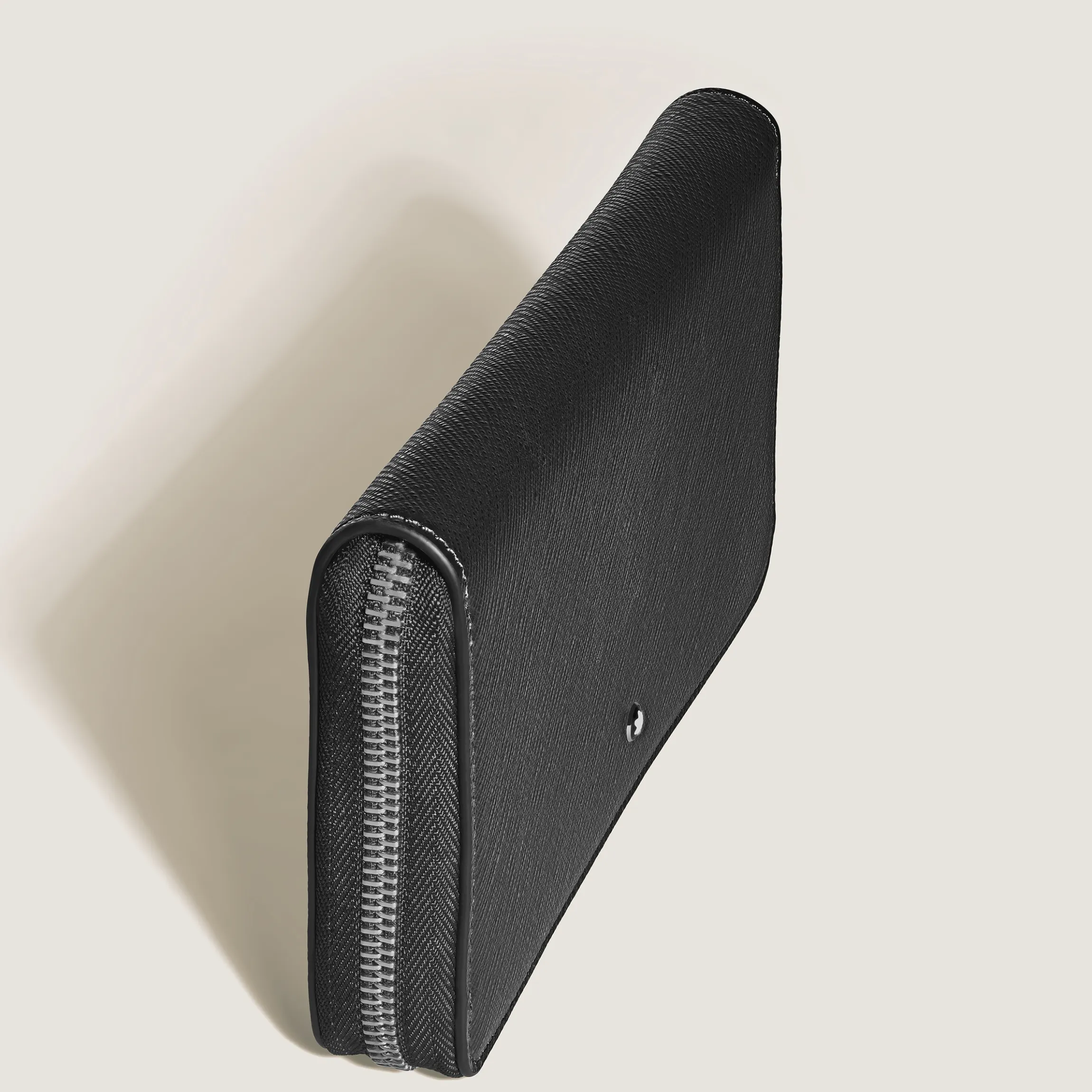 Sartorial wallet 12cc with zip