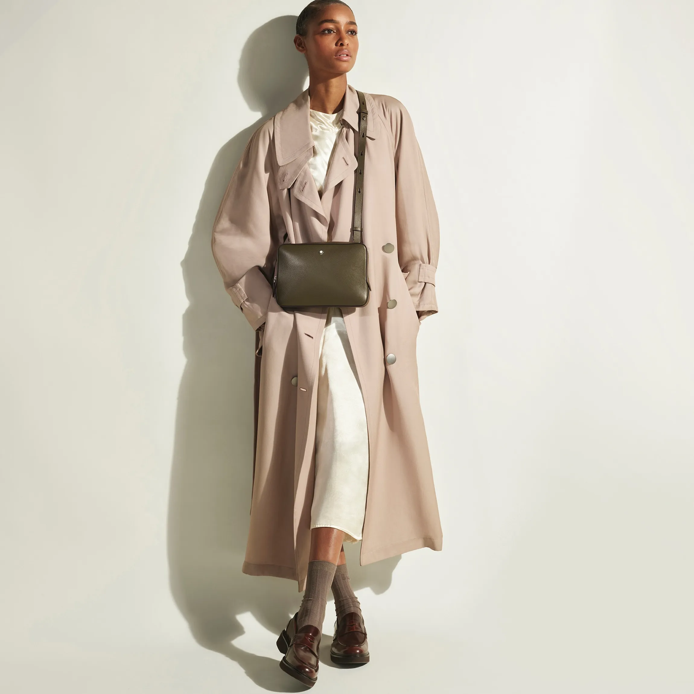 Small Crossbody Bag in Sartorial Leather