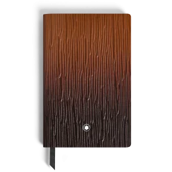 Small Notebook in Corteccia Sfumato Leather, Lined Pages