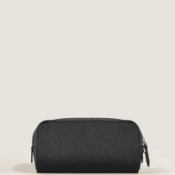 Small Toiletry Clutch in Sartorial Leather