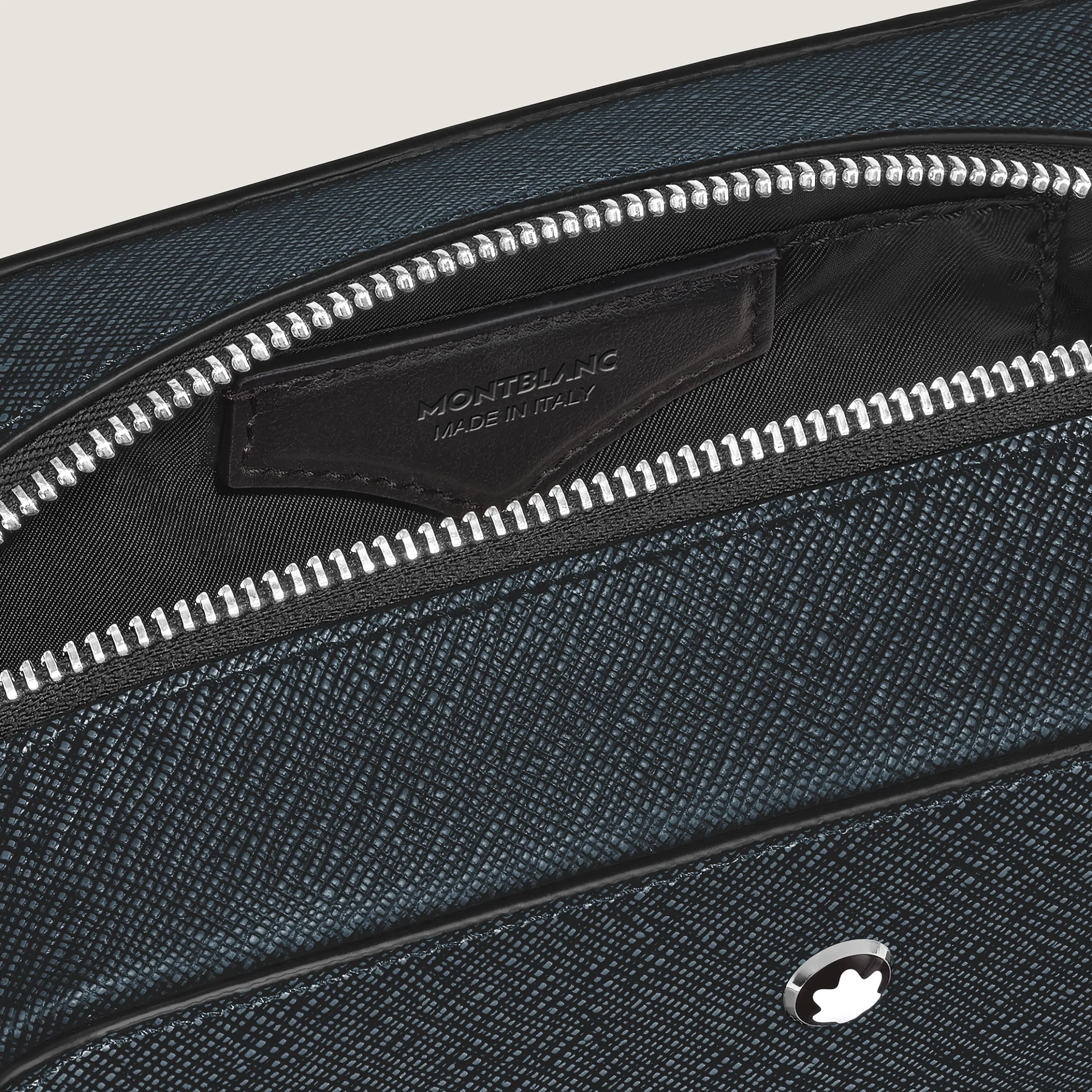 Small Toiletry Clutch in Sartorial Leather