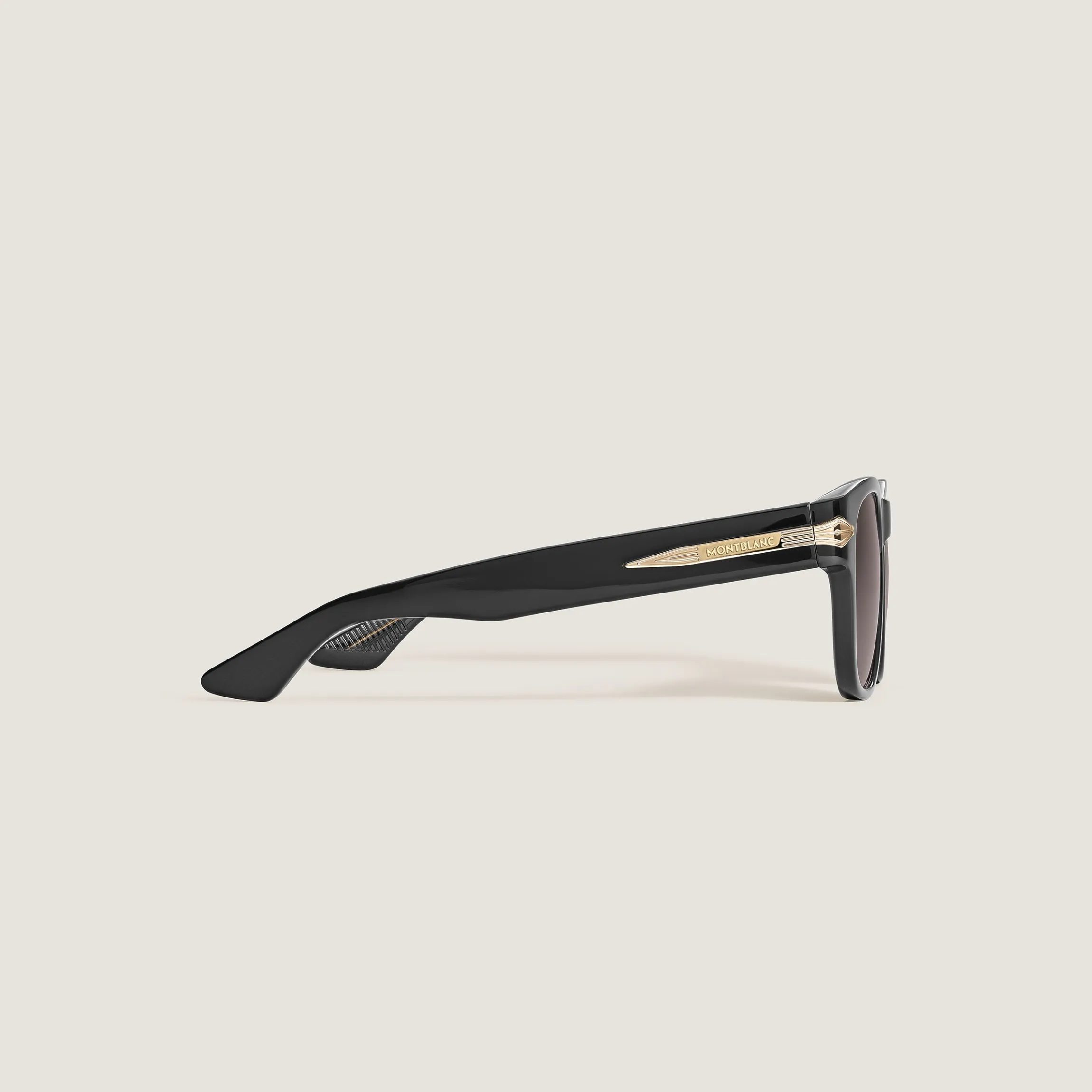 Squared Sunglasses with Black Acetate Frame