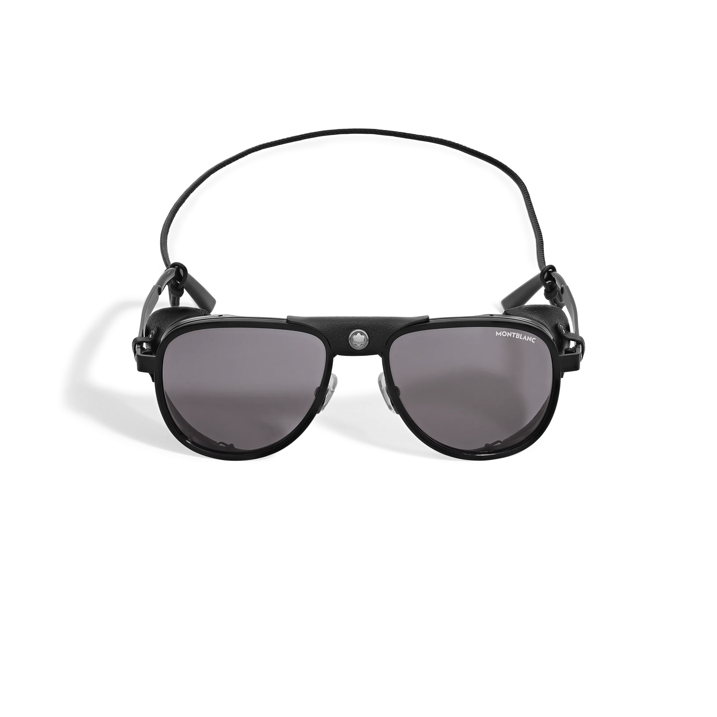 Squared Sunglasses with Black Metal Frame