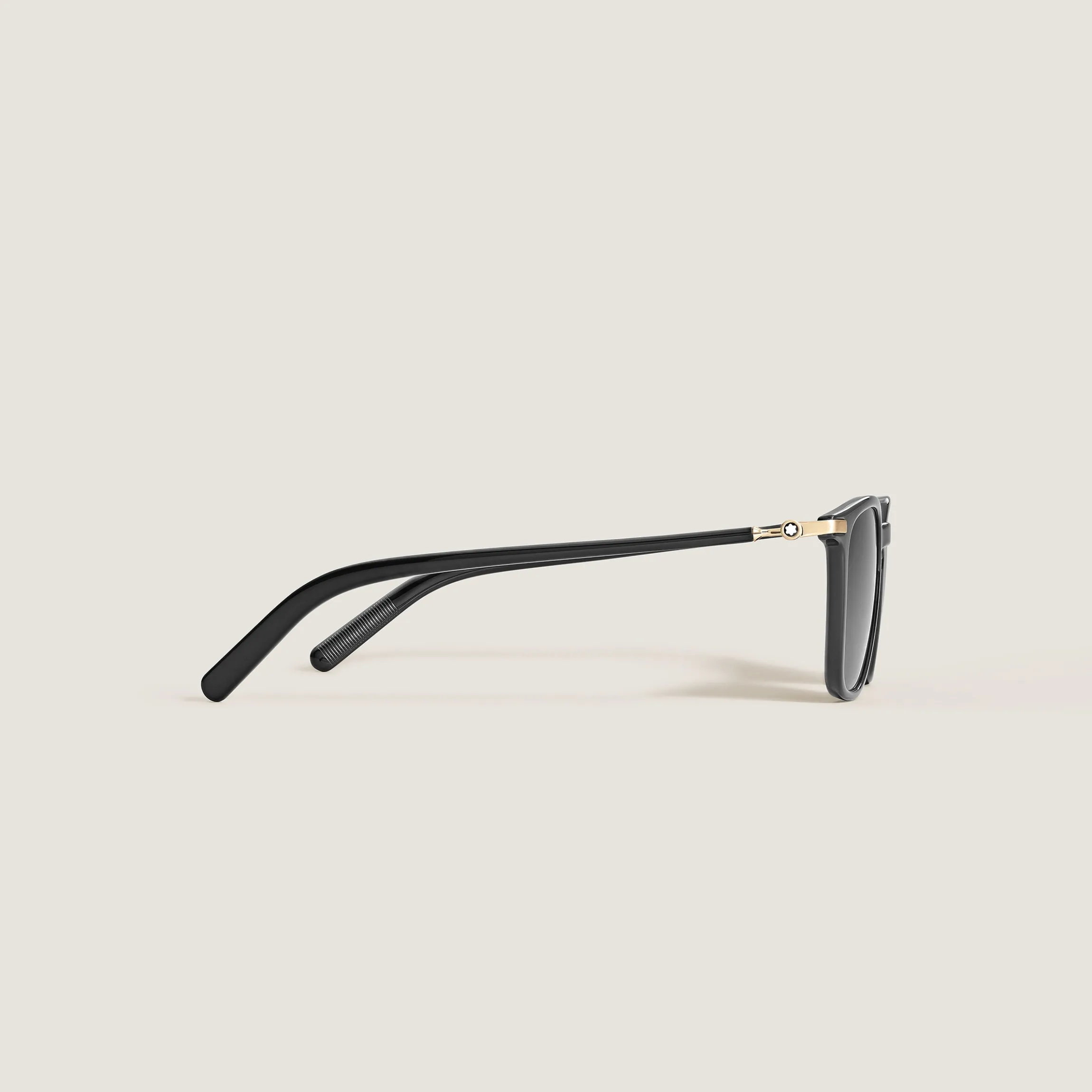 Squared Sunglasses with Black Acetate Frame