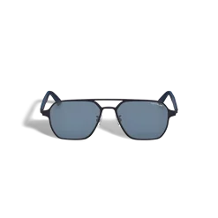 Squared Sunglasses with Black Metal Frame