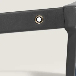 Squared Sunglasses with Black Coloured Acetate Frame