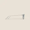 Squared Sunglasses with Injected Grey Frame
