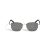 Squared Sunglasses with Silver Coloured Metal Frame