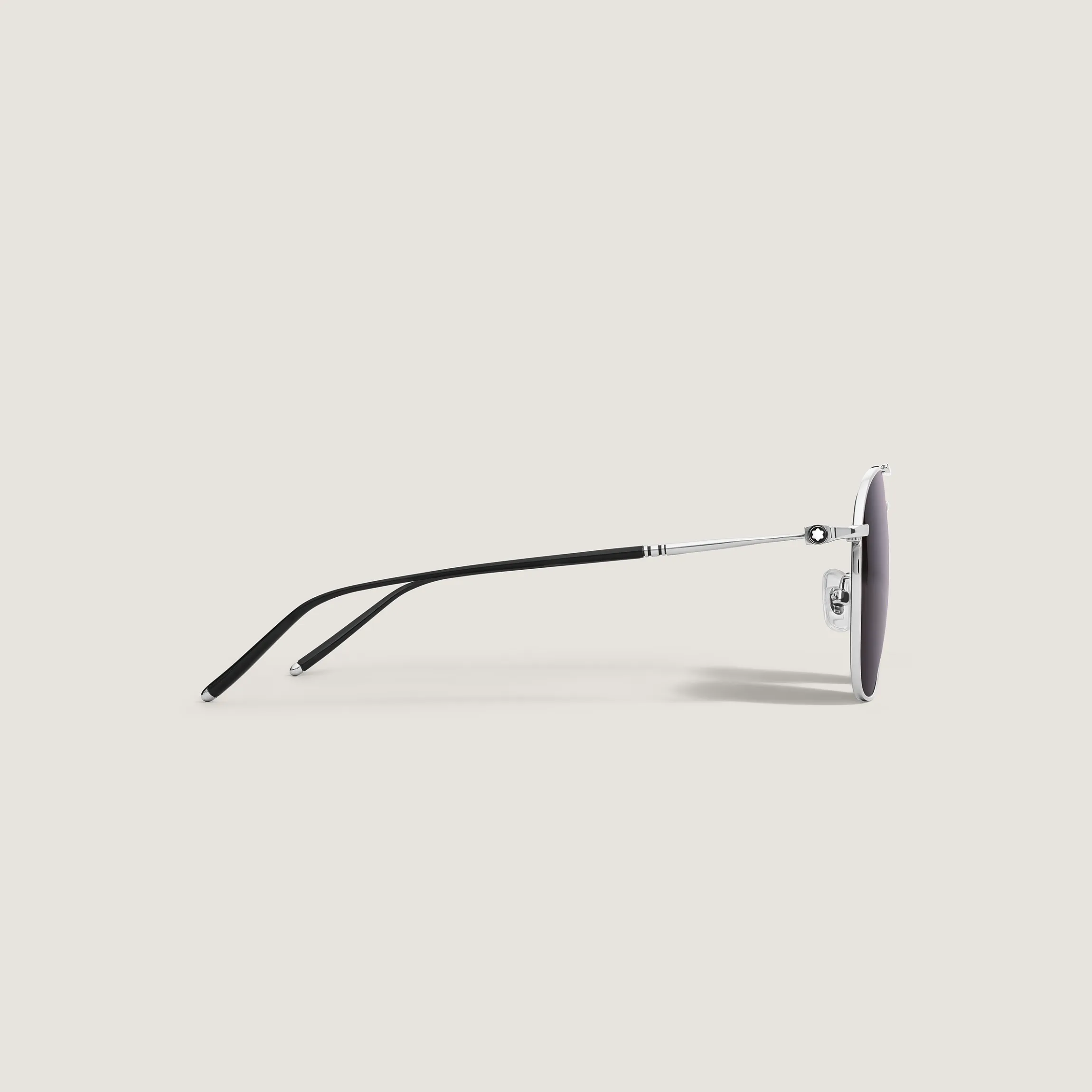 Squared Titanium Silver Col Frame