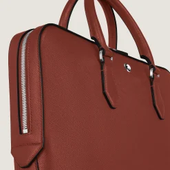Thin Briefcase in Sartorial Leather