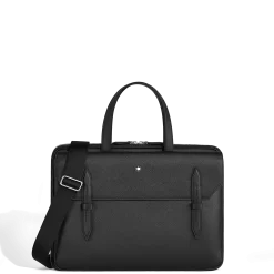 Thin Briefcase in Sartorial Leather