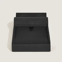 Travel Box for 4 Writing Instruments in Grain Leather