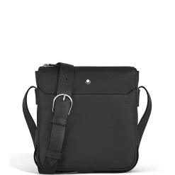 Vertical Belt Messenger Bag in Sartorial Leather