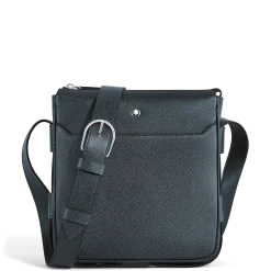 Vertical Belt Messenger Bag in Sartorial Leather